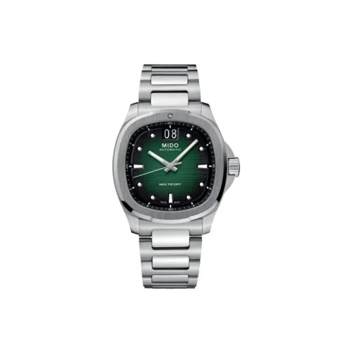 MIDO Автоматический Механический Movement Мужские Helm Часы 39,2mm*40mm Зеленые