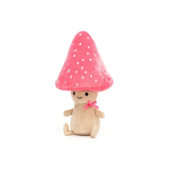 JELLYCAT Plant Series Mushroom Kid Patti Dolls Plush Doll 21cm Height