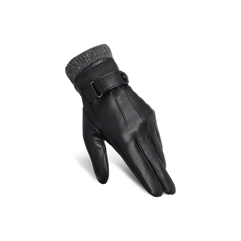 VINEY Овчина Вязаные Перчатки Мужские