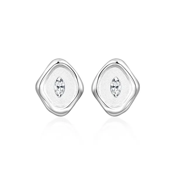 Abyb Charming с медным покрытием серьги-гвоздики Boss унисекс