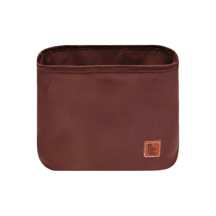 Прилив Сатиновый Hermès Хранение Легкий Внутренний Карман С Подкладкой Сумка Merchandise Сумка Вкладыш Женские Бежевый Кофе