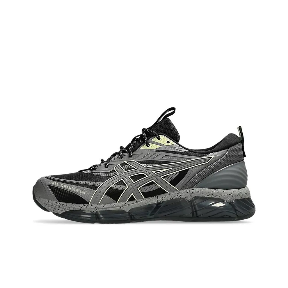 Asics Gel Quantum 360 8 Low Топ Беговые кроссовки Унисекс Черный Серый