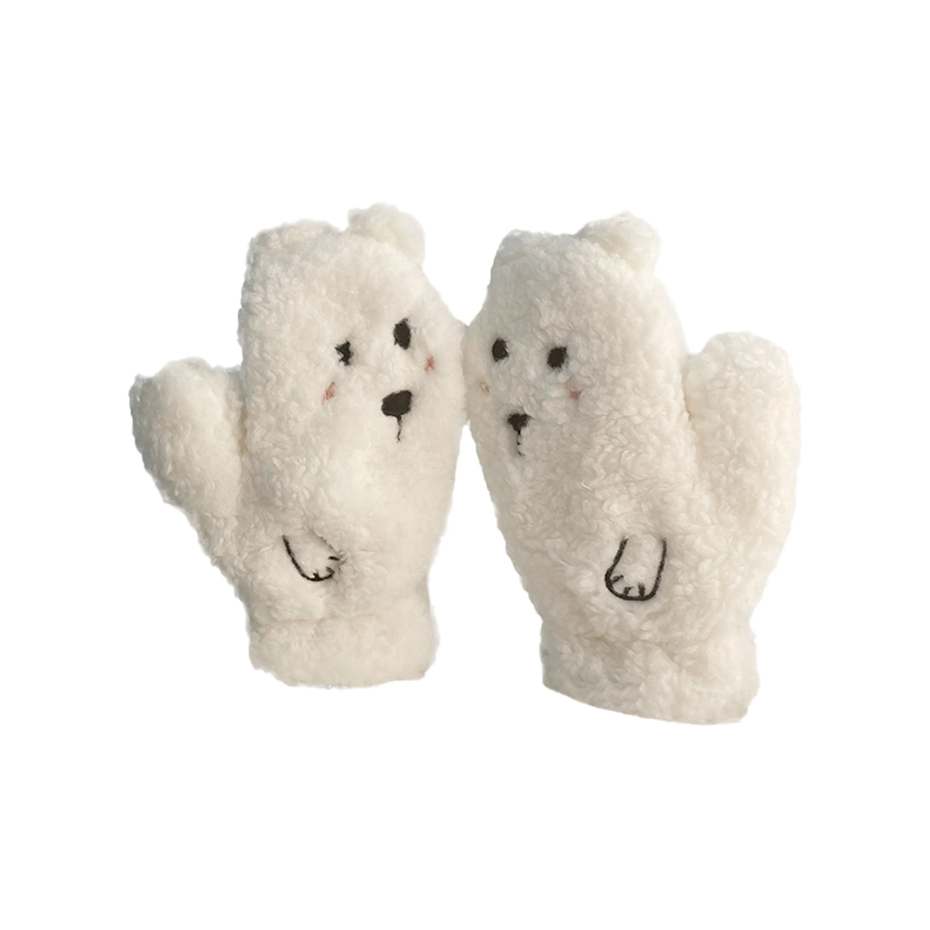 IOTS Cute Thermal Quirky Thickened Windproof Cold-Resistant Cycling Glove Women's