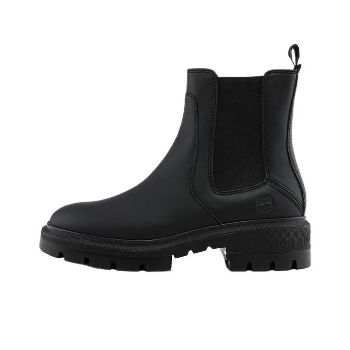 Timberland Crew Chelsea Boots Medium Heel 3 5cm Women's Black