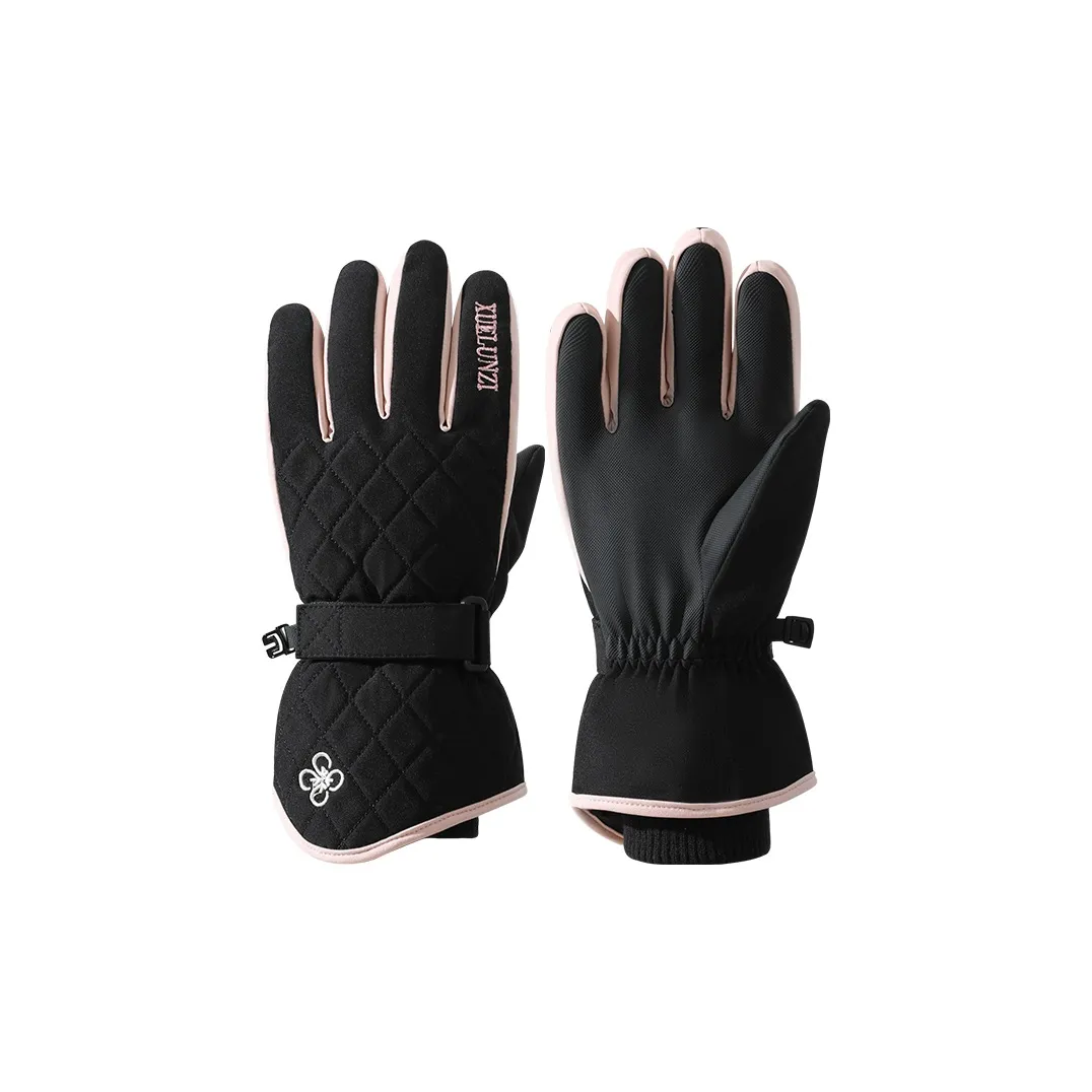 Shizhu с застежкой-молнией анти-утечка спортивные перчатки женские