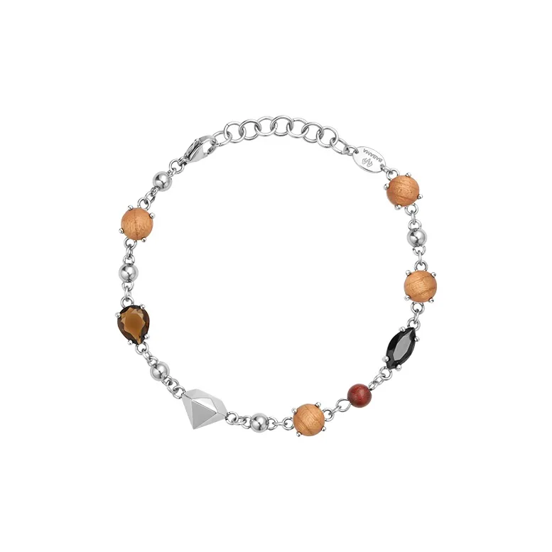 BABAMA Cherrywood Браслеты из нержавеющей стали унисекс