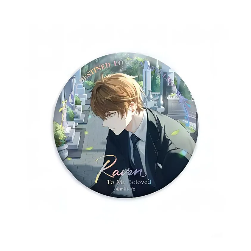 MIHOYO Raven, Artem Wing, Marius Von Hagen, Mo Yi Tears Of Themis, Promise Of Japanese Style Series Badges