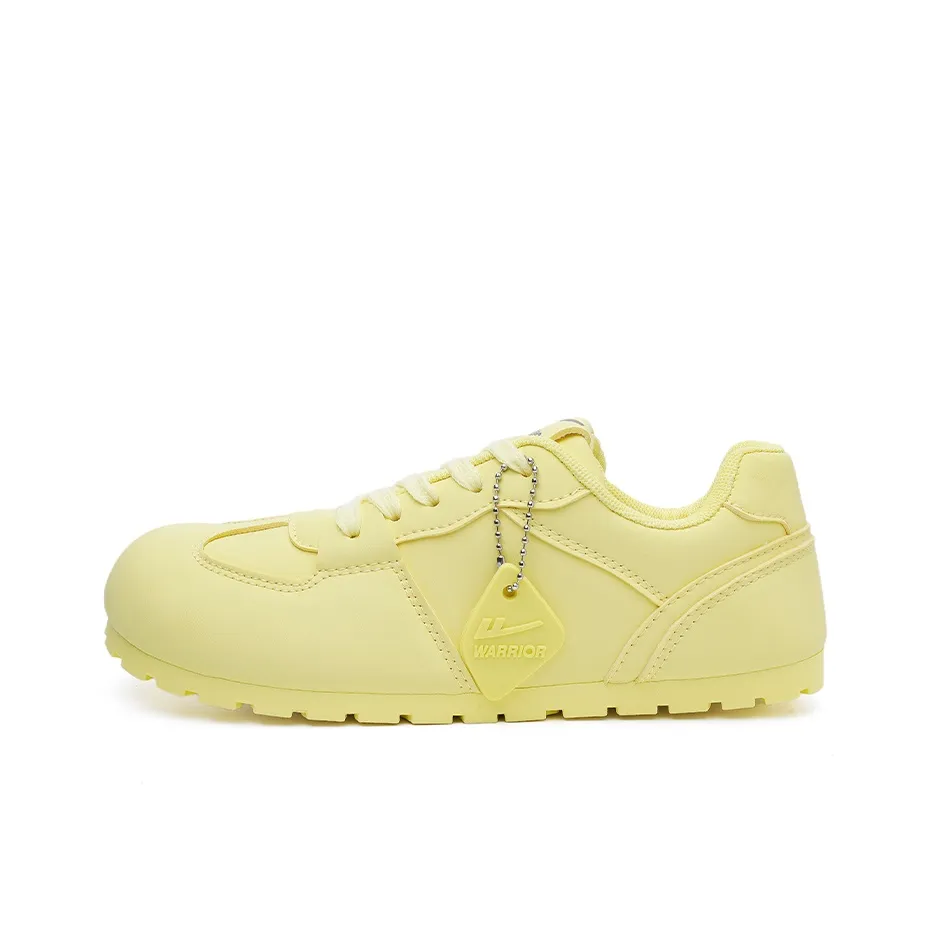 Warrior German Army Trainers Lightweight Low Top Casual Shoes Women's Yellow 1.0