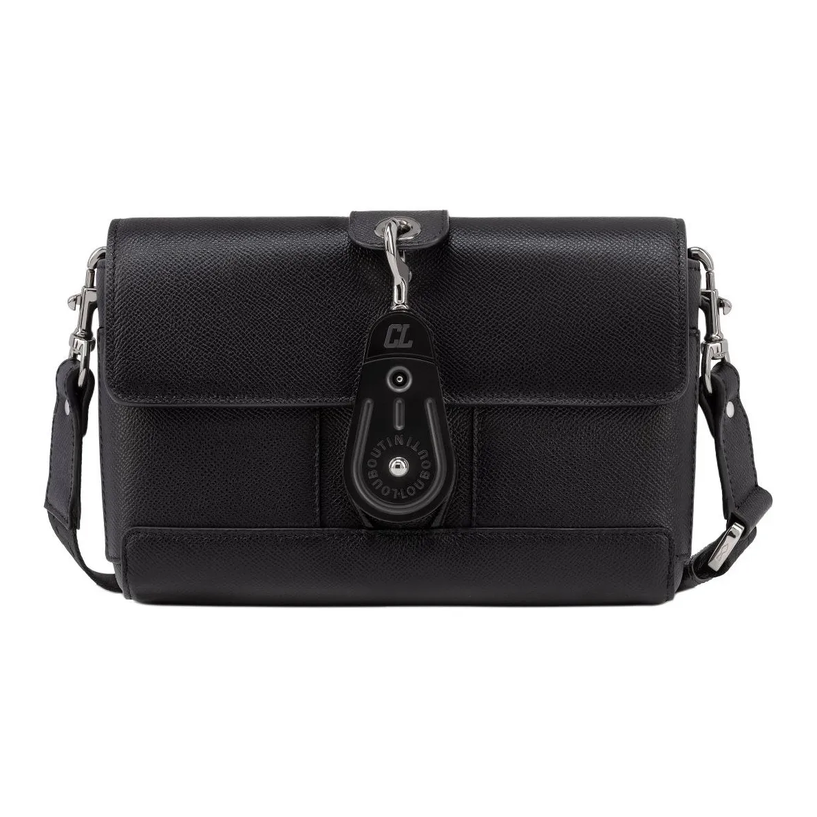 Christian Louboutin Groovy Foldover Top Crossbody Bag