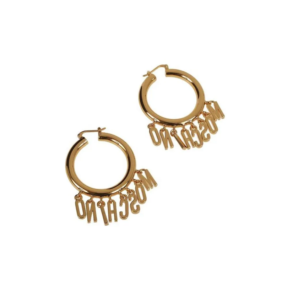 MOSCHINO Серьги из металла женские золотые