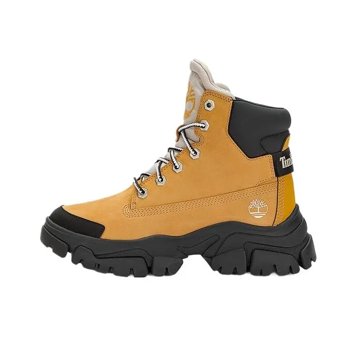 Timberland Водонепроницаемый Устойчивый к истиранию Короткий Аутдор Средний каблук 3-5 см Женские Пшеничный цвет