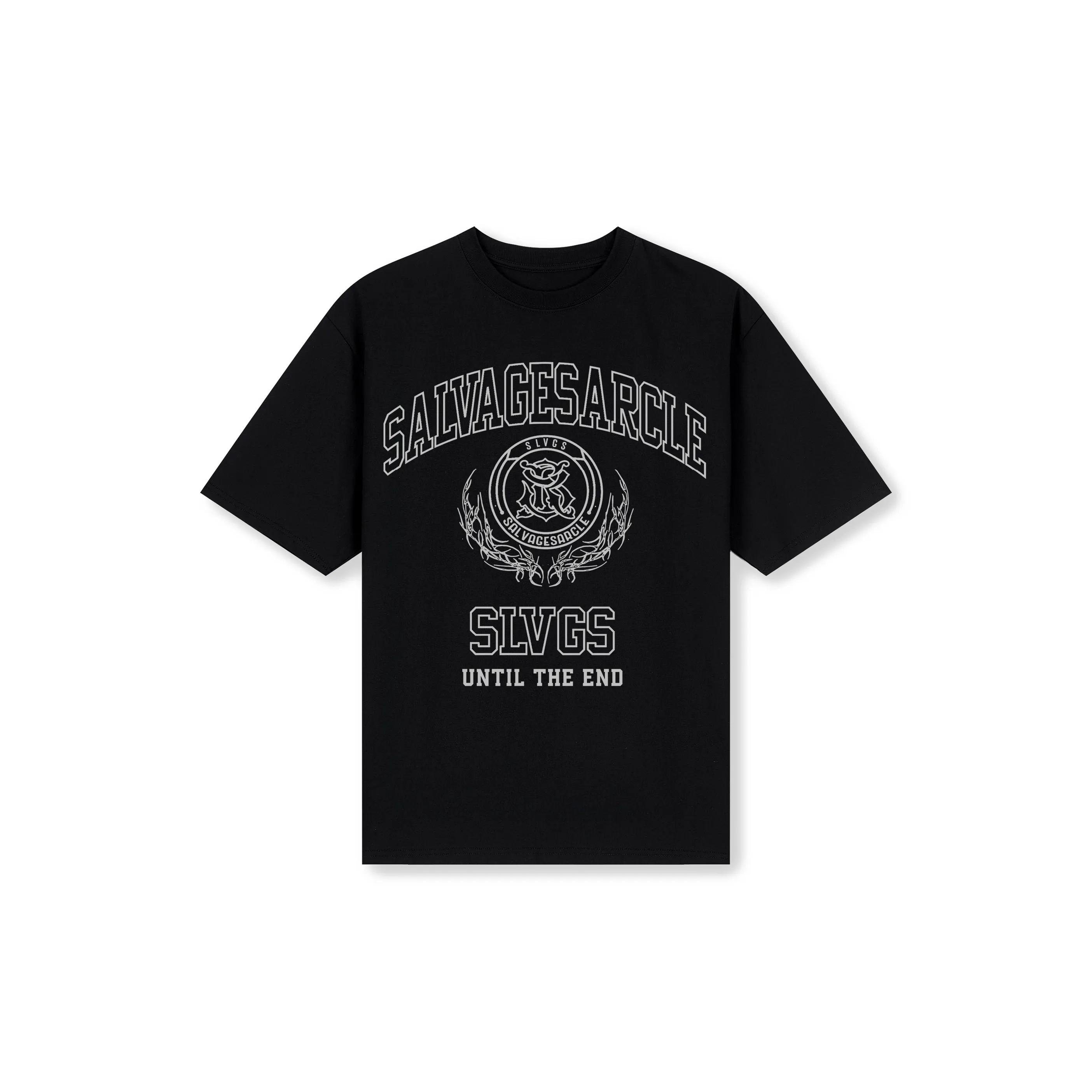 THE SALVAGES FASHION CLUB T Shirt Unisex Black