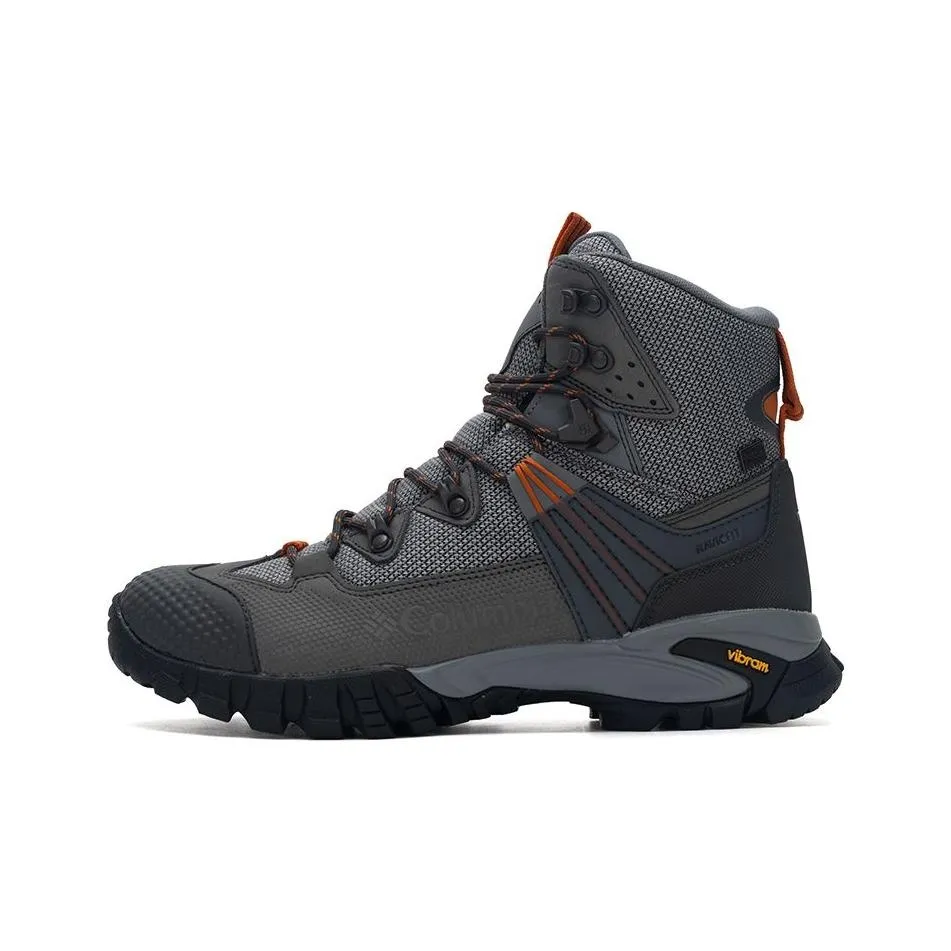 Columbia Sportswear Anti Slip Wear Resistant Low Top Hiking Shoes Men Gray