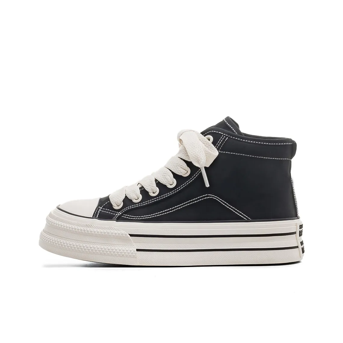 RENBEN Износостойкие Легкие Дышащие Высокие Кеды Женские Черные