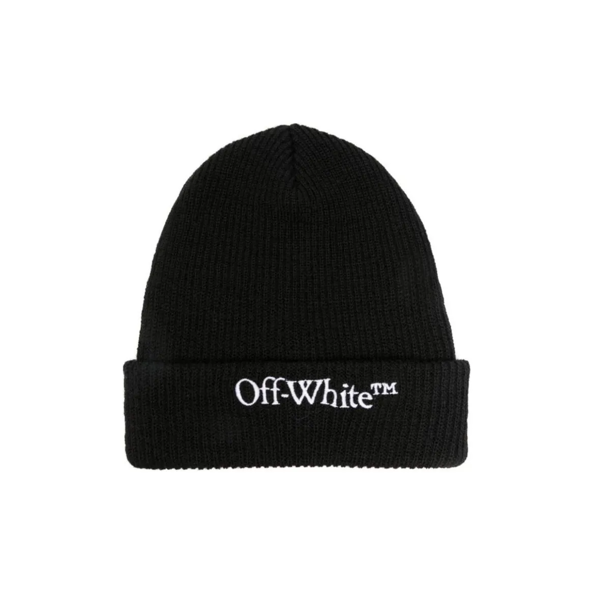 OFF WHITE Logo embroidered Beanie
