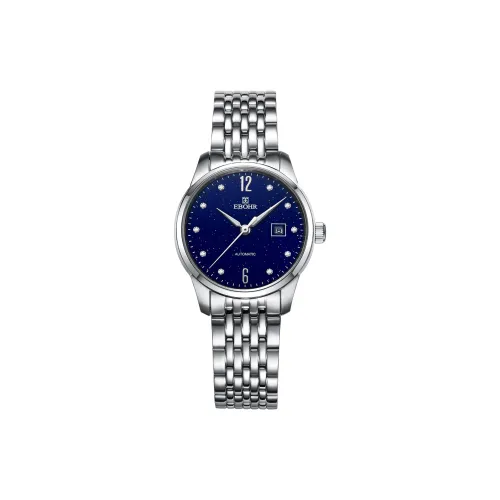 EBOHR Механический Movement Женские часы 30MM Синие