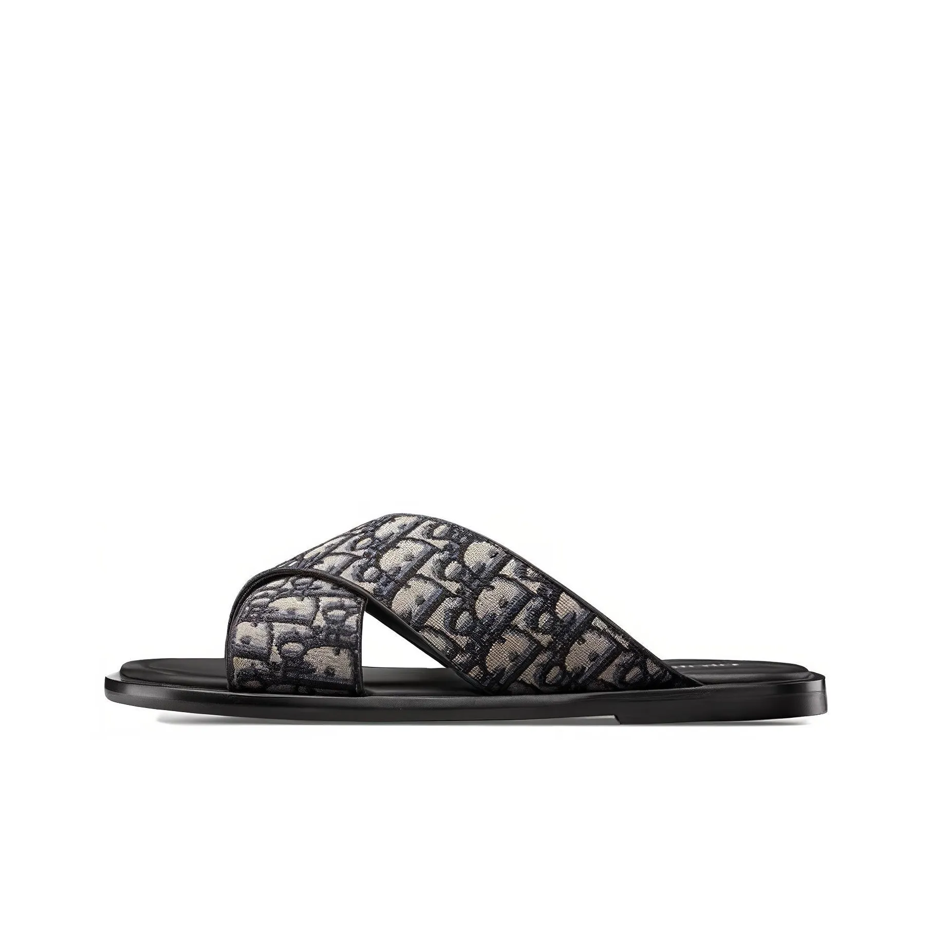 DIOR Alias Sandals Blue Oblique