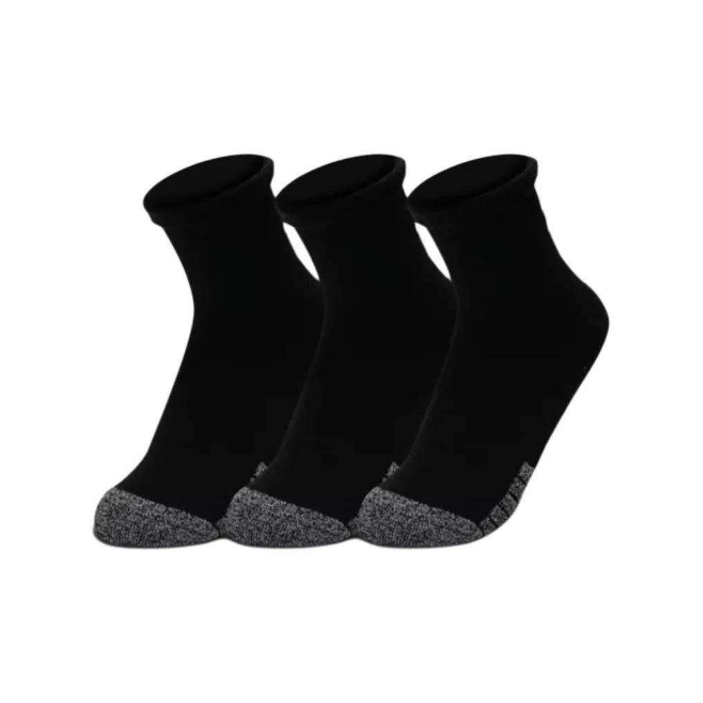 Under Armour Socks Unisex 3 Pack Black
