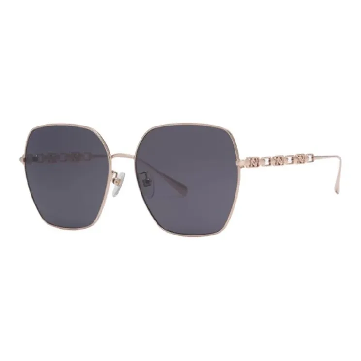 PORTS Сплав β-титан Нерегулярная форма Солнцезащитные очки Женские Золото