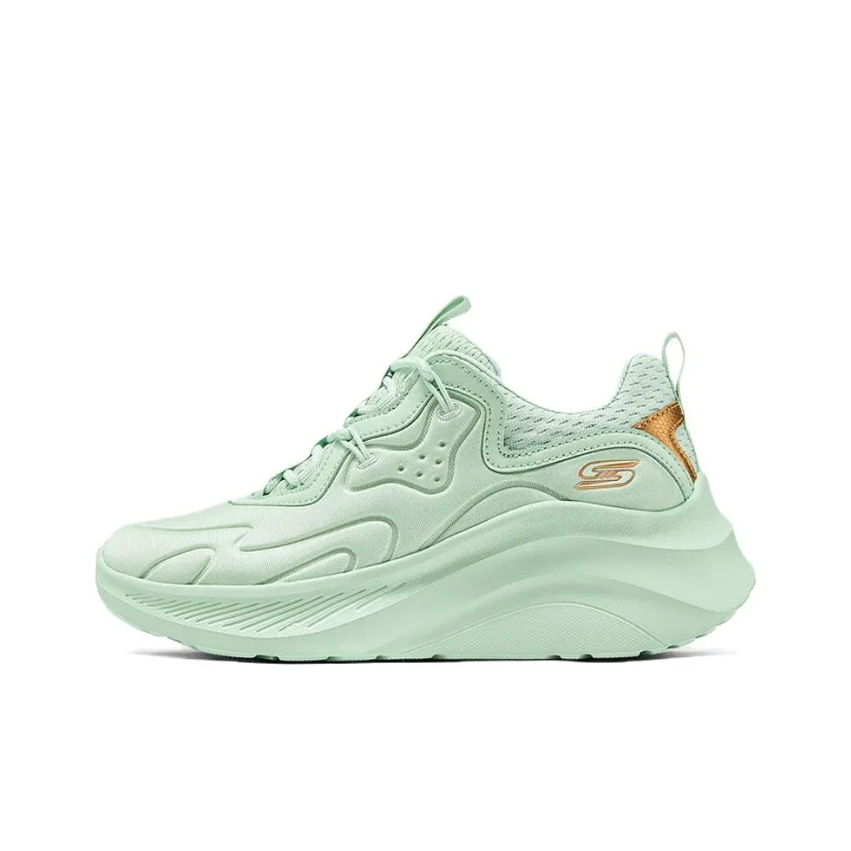 Skechers Bob's Дышащий и Устойчивый Низкий Топ Casual Женский Зеленый