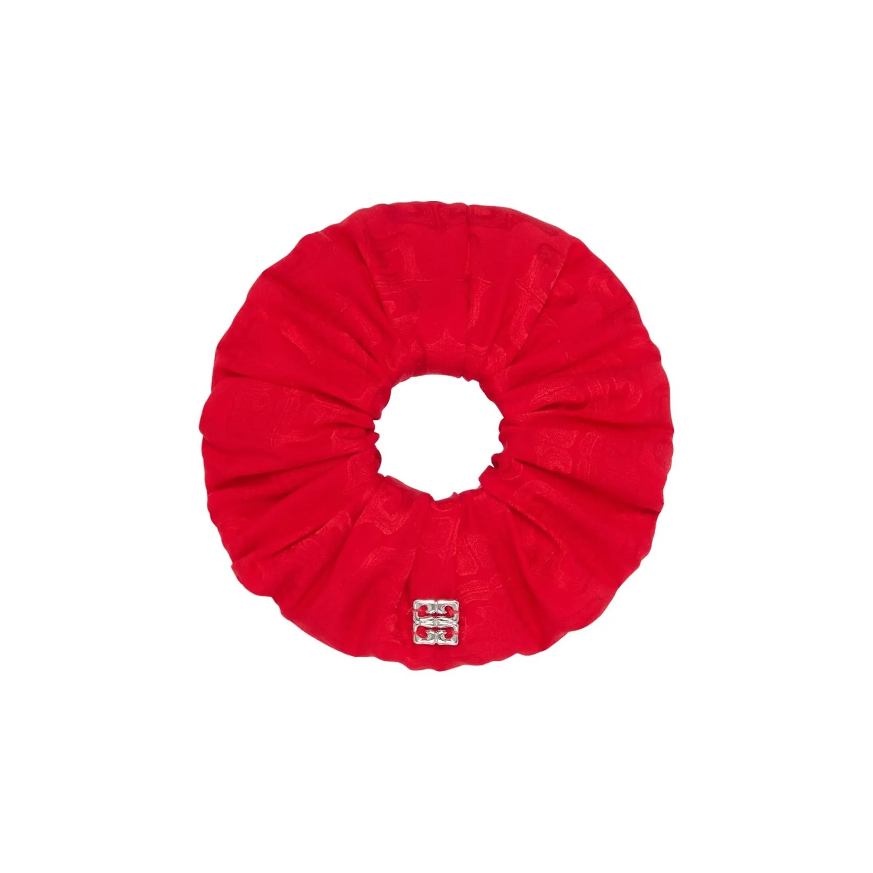 GIVENCHY Silk Hair Ties Women's Vermilion