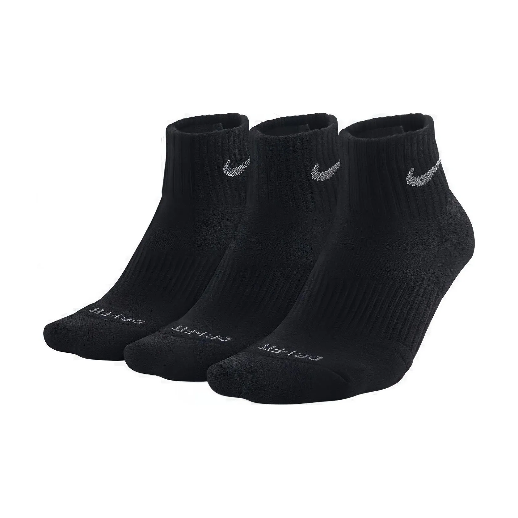 Носки Nike Crew Унисекс 3 упаковки черные
