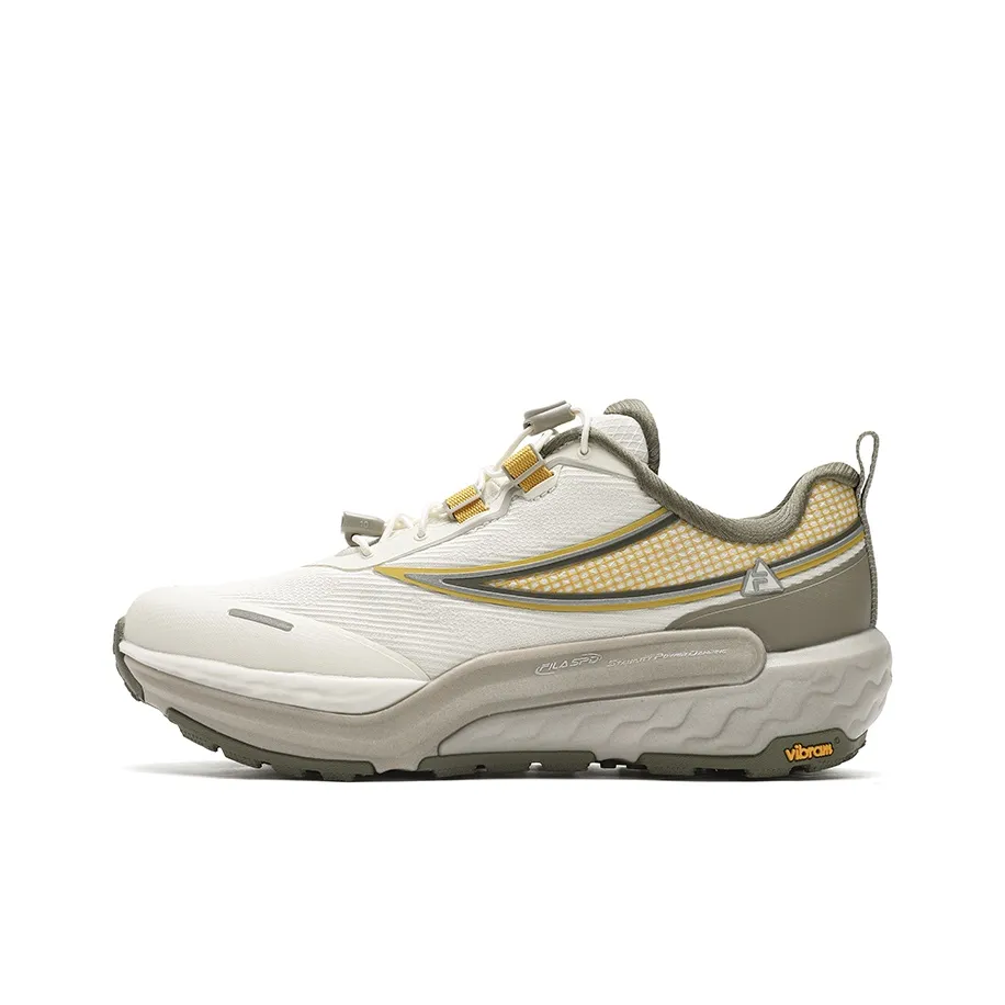 FILA SPD HORIZON Anti Slip Wear Resistant Low Top Running Shoes Women's White