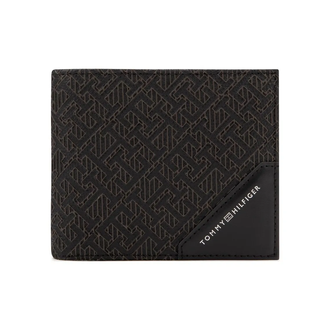Tommy Hilfiger Cow Leather Wallet Regular Men's Black
