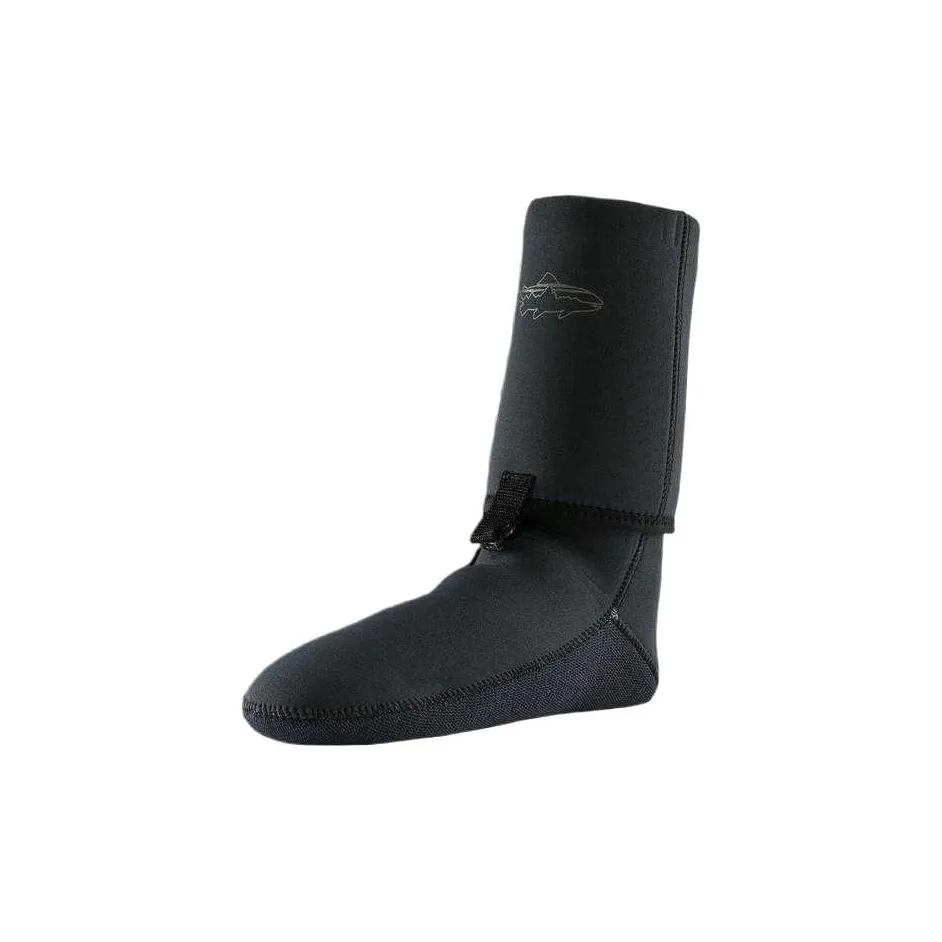 Patagonia SS24 Wading Socks With Gravel Guard Knee High Socks Unisex 1 Pack Black