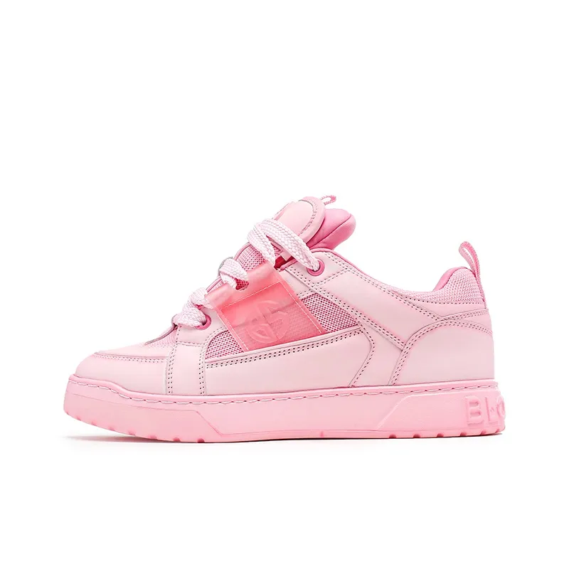 BLOCCO5 Washable Shoes Low Top Sports Casual Shoes Women's Pink