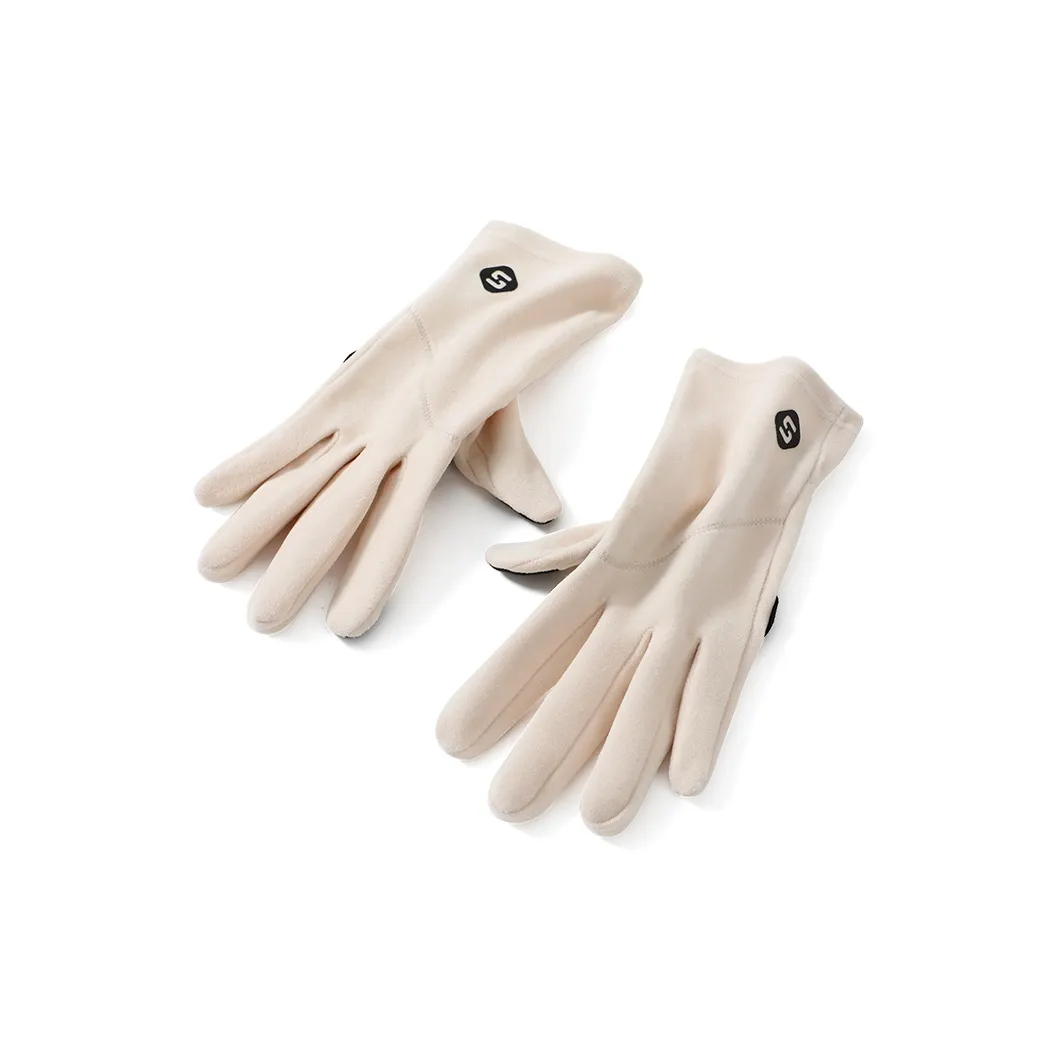 ЮЙЧЖАОЛИНЬ Термические полиэстеровые трикотажные перчатки для женщин