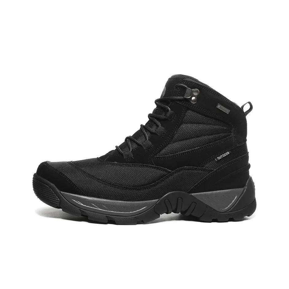 OFF-WIERAH Anti-Slip Wear-Resistant High-Top Hiking Shoes Men