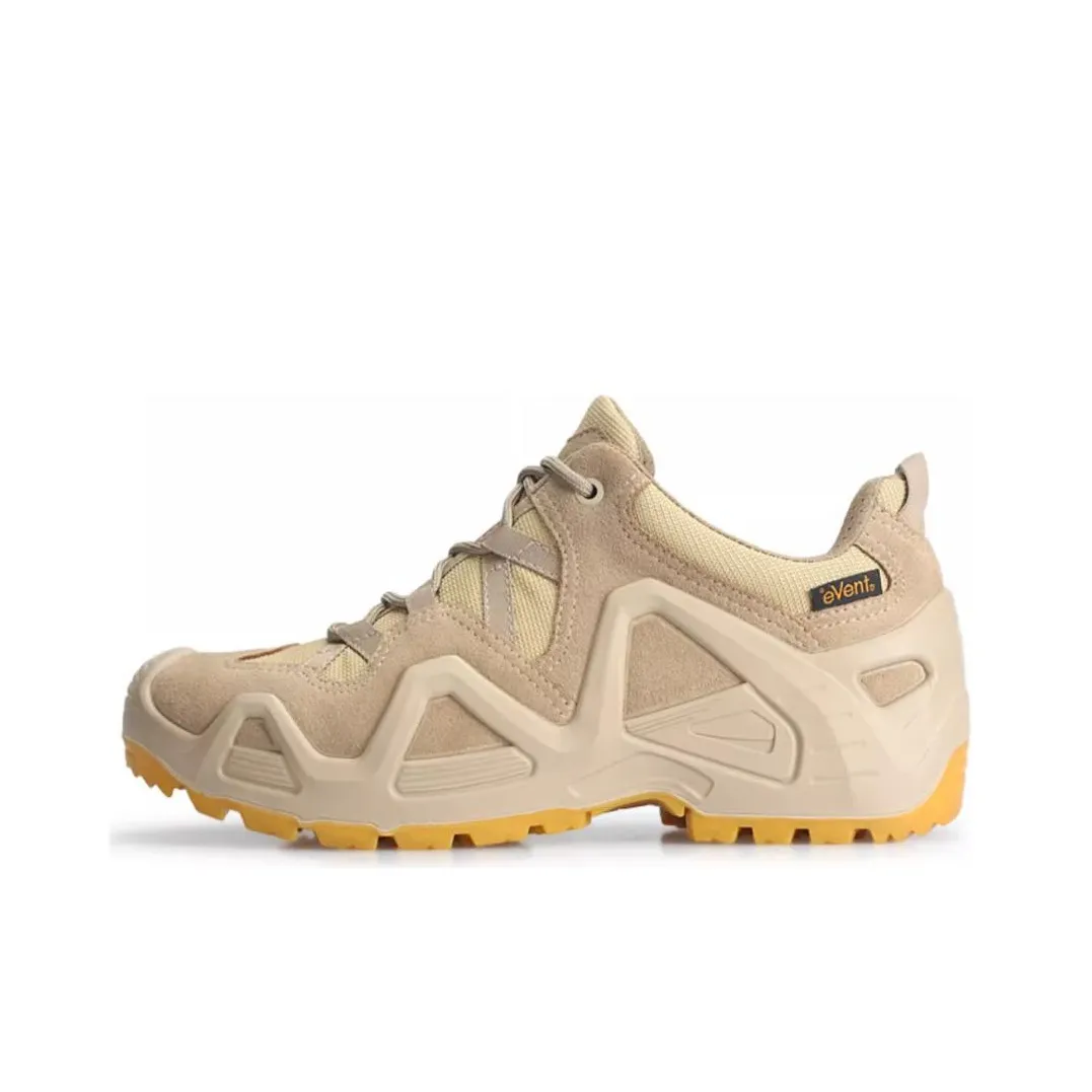 XGN Противоскользящая Износостойкая Низкий Топ Альпинистская Обувь Мужская Бежевая Коричневая