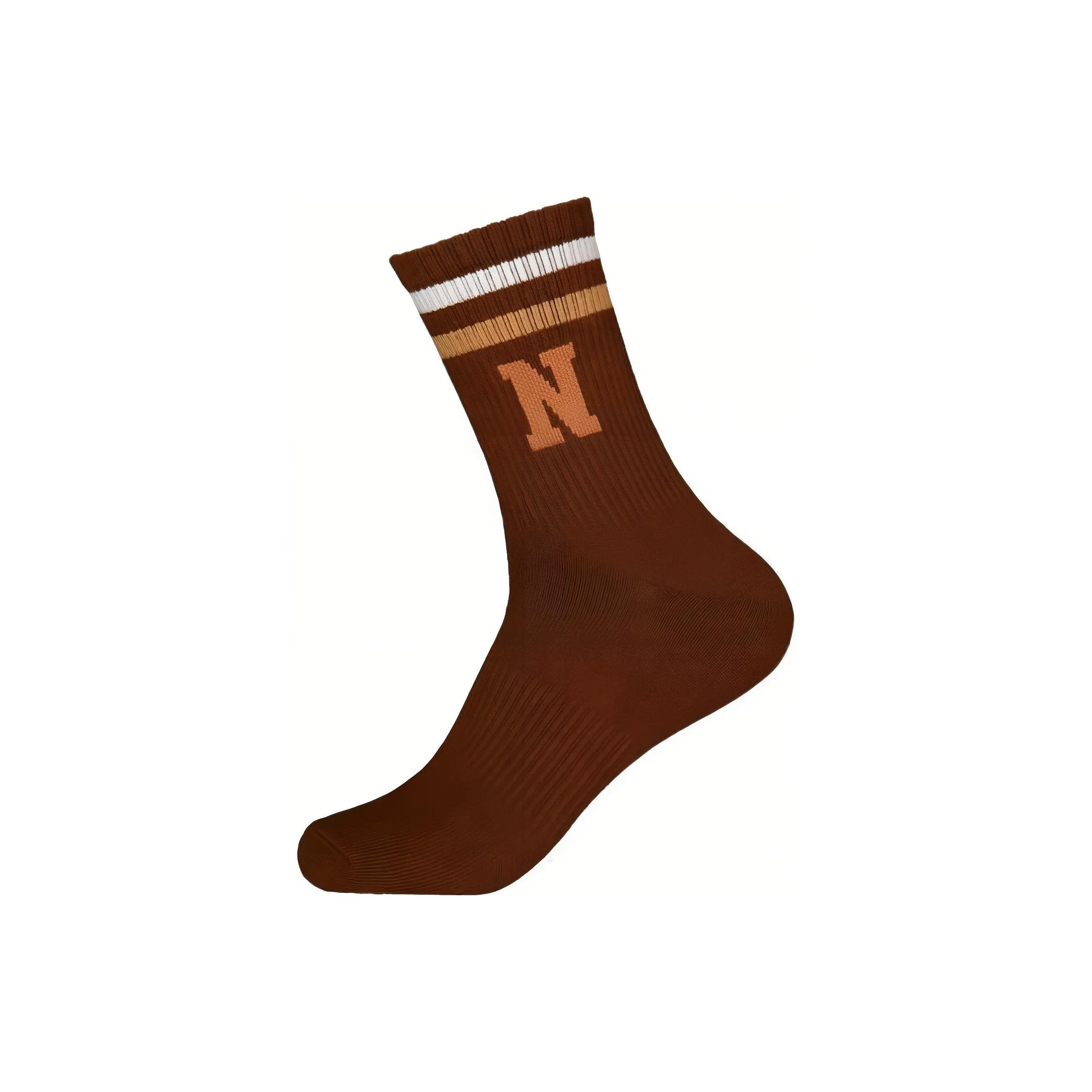 New Balance Knee-High Socks Unisex 1 Pack Brown
