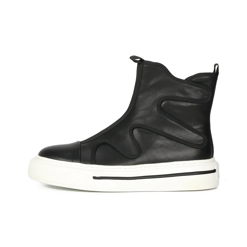 Thai Points Износостойкие Дышащие Увеличивающие Высоту Высокие Кроссовки для Скейтбординга Мужские