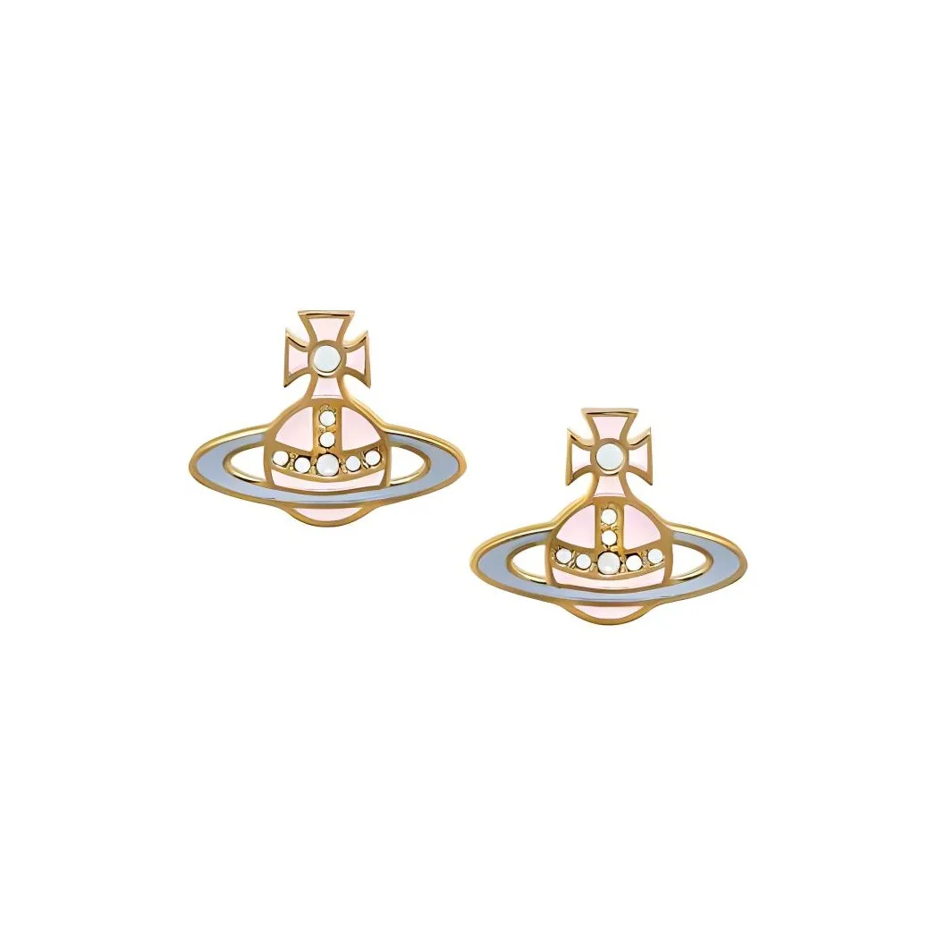 Vivienne Westwood Brass Earrings Женские Золото