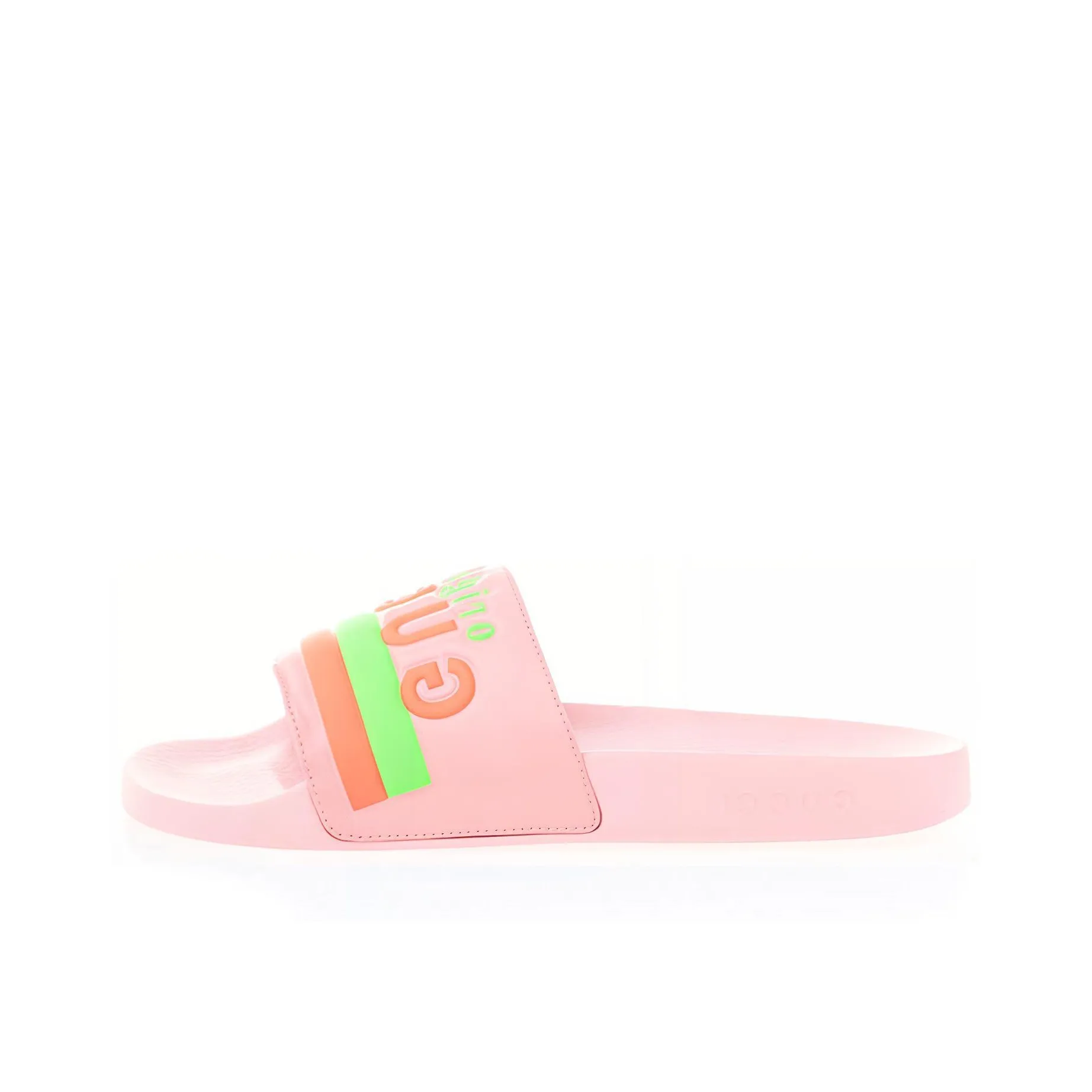 GUCCI Slide "Original GUCCI Print" Pink Women's