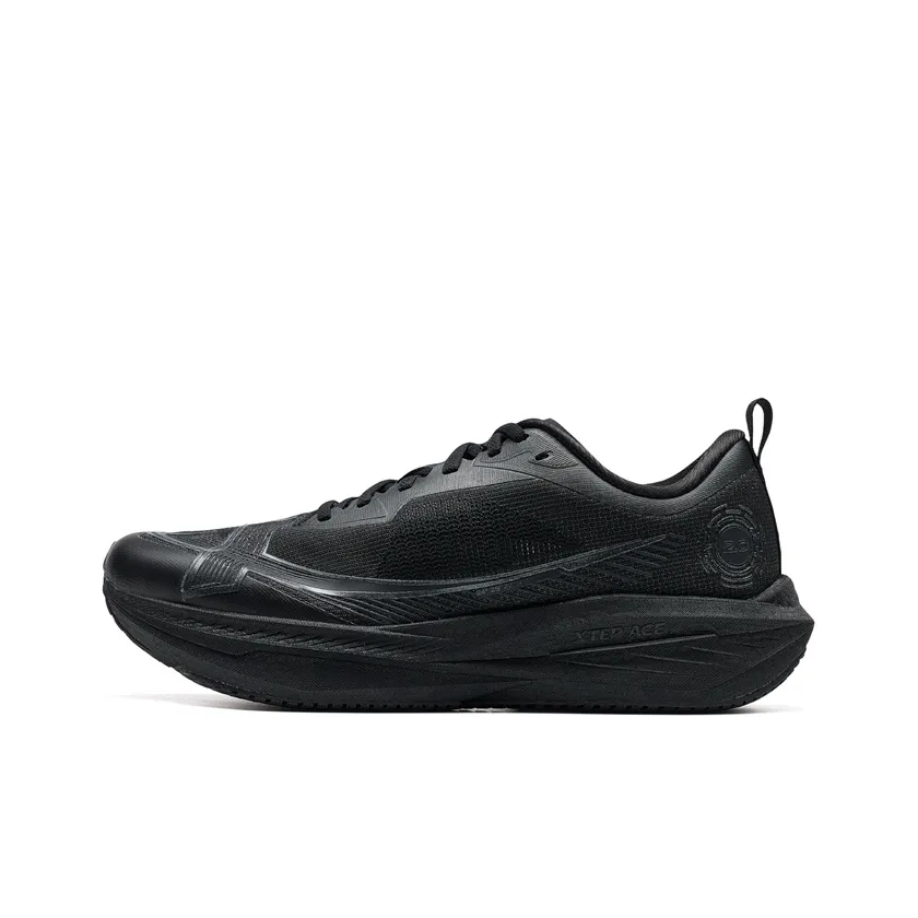 XTEP One piece Molded 2nd Generation Cushioning Wear Resistant Low Top Running Shoes Men Faith Color Scheme