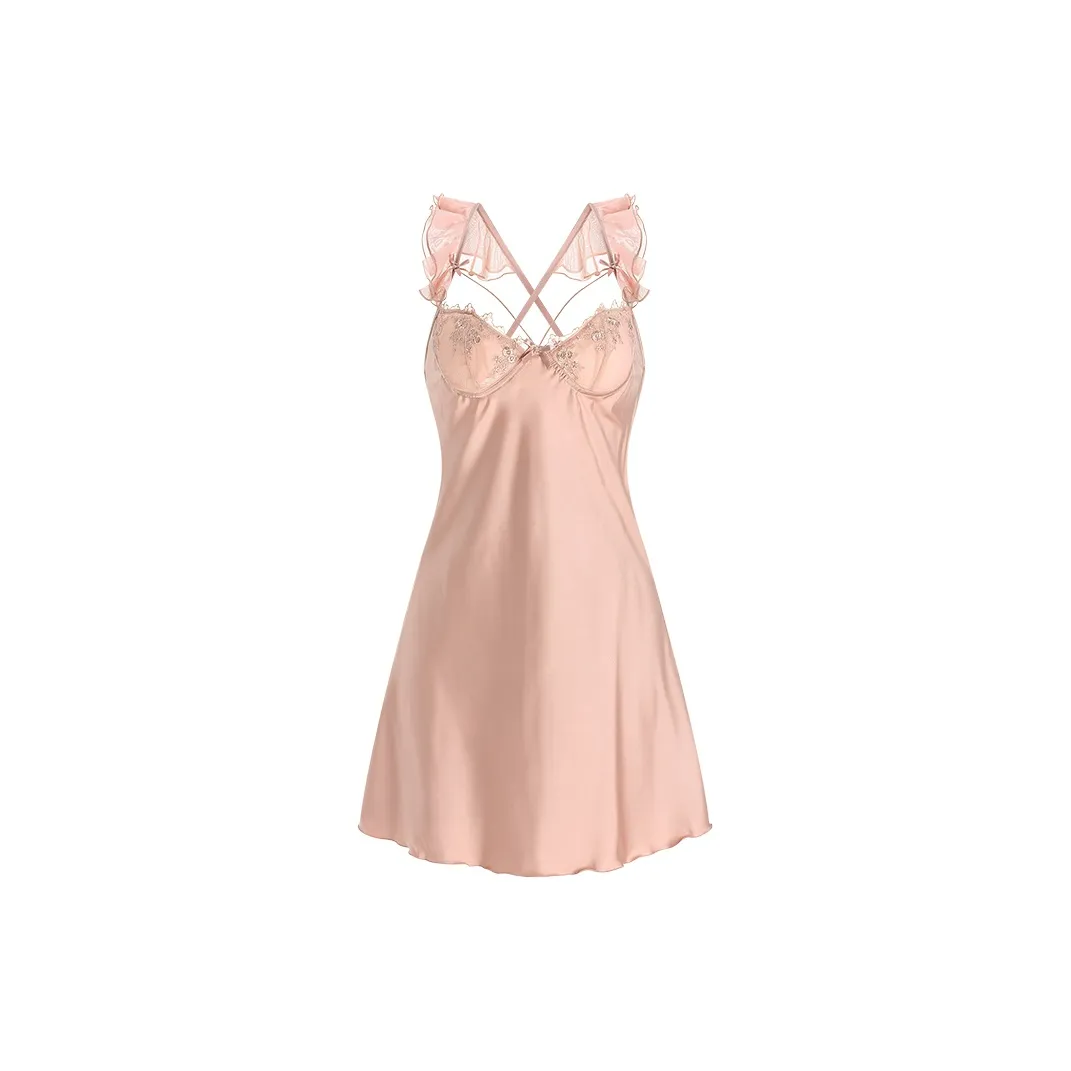 MIIOW Nightgown Women's Rose Gold