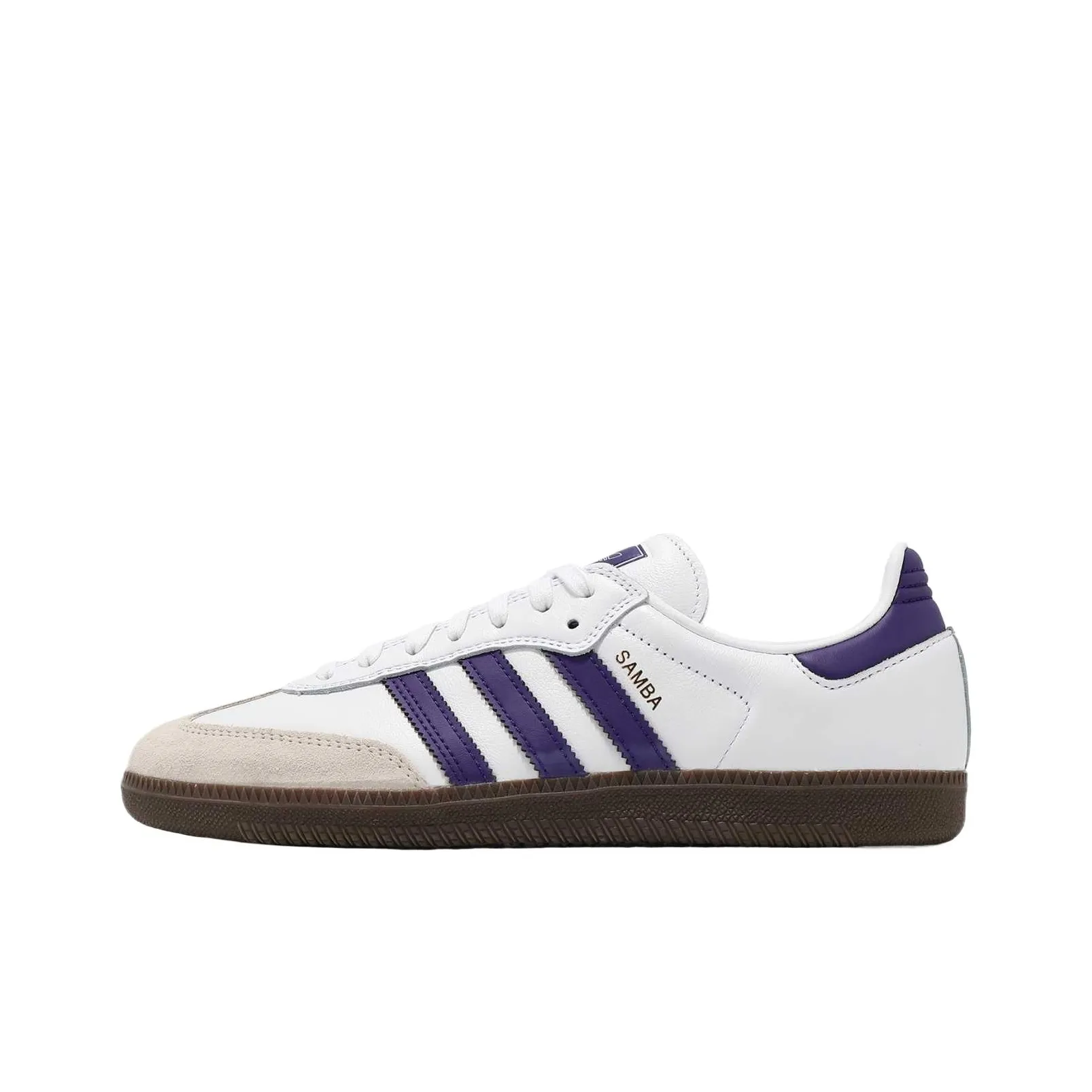 Samba Adidas Adv 
White Collegiate Purple
