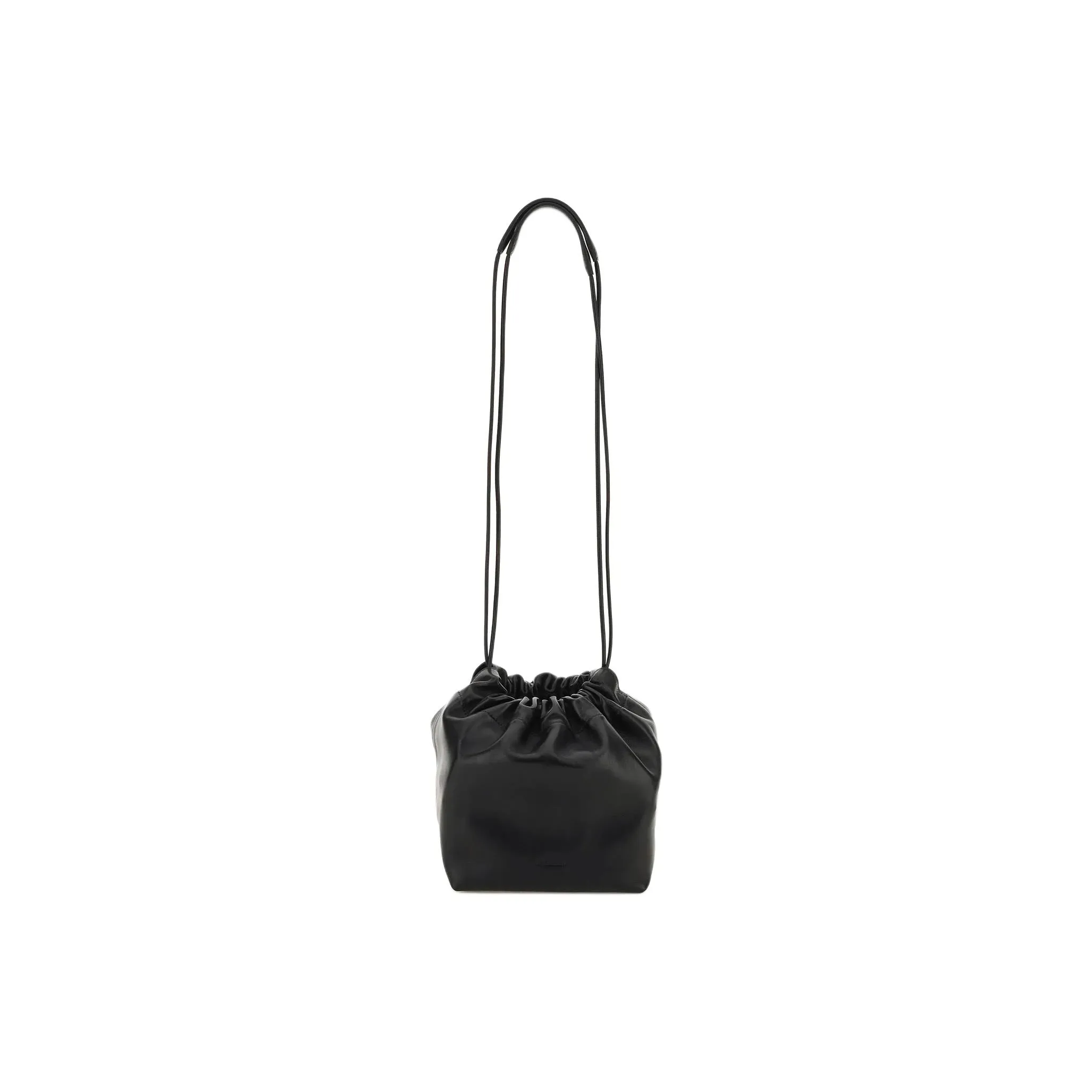 JIL SANDER Sheepskin Crossbody Bag Shoulder Bag Women's Black JIL SANDER Овчина Сумка через плечо Сумка на плечо Женская Черная