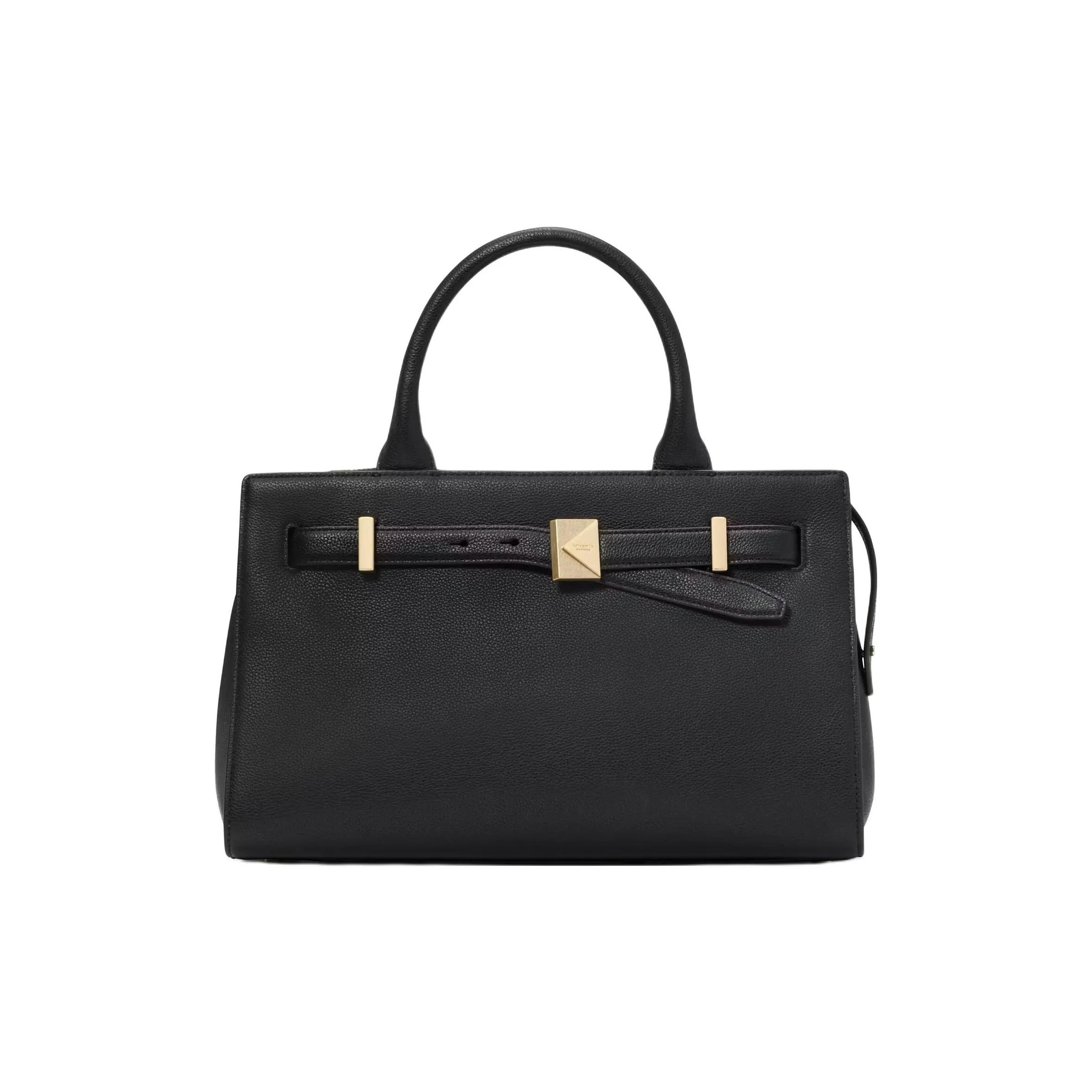 Kate Spade Pebbled Leather Shoulder Bag, Crossbody Bag, Handbag Medium Size Women's Black