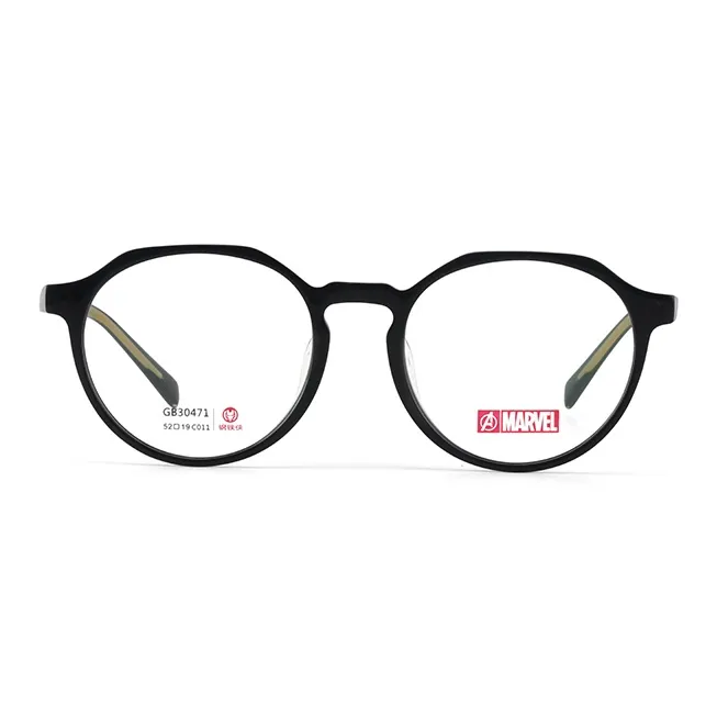 MARVEL Пластиковая оправа Круглые Оправы для очков Унисекс