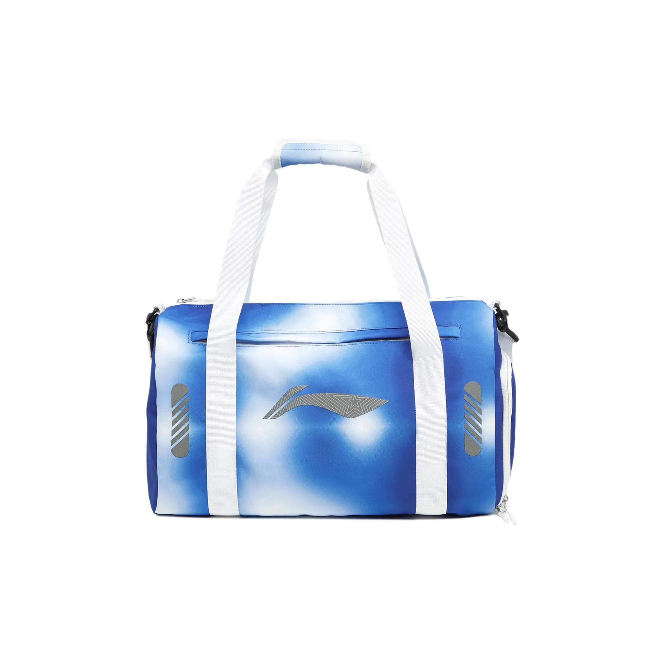 LiNing Polyester One Shoulder Crossbody Gym Bags Large Size Unisex Blue