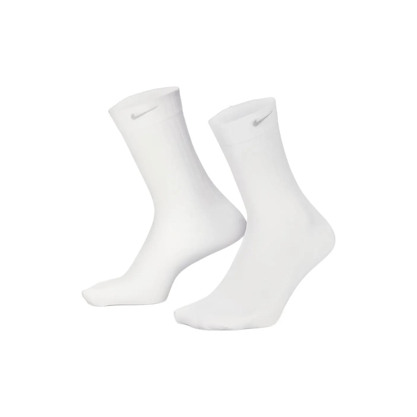 Nike Прозрачные носки Crew женские 1 упаковка белые