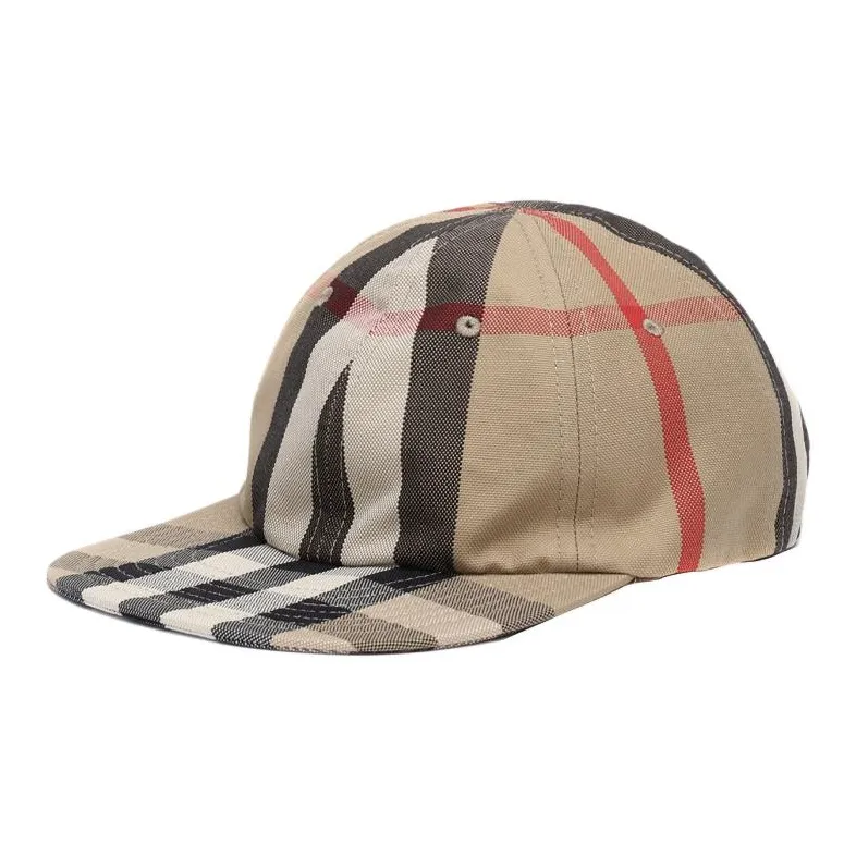 Burberry Cotton Baseball Caps Women's Umber