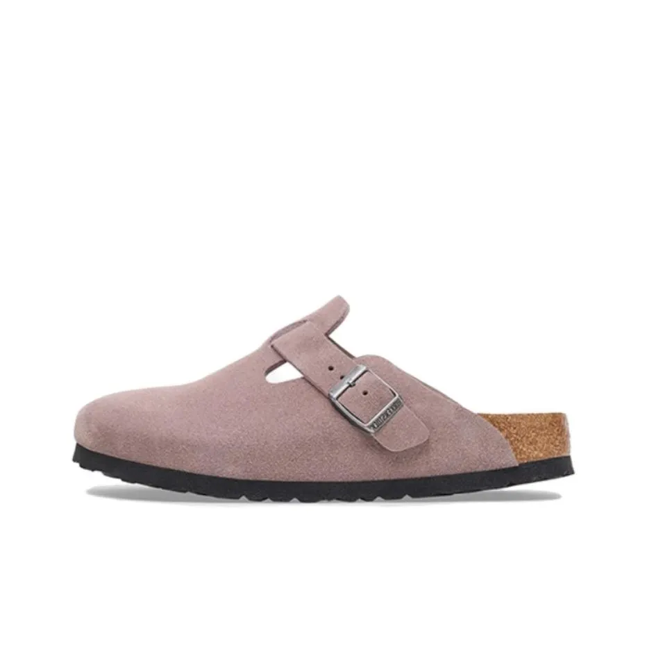 Birkenstock Boston Soft Footbed Narow 'Faded Purple'