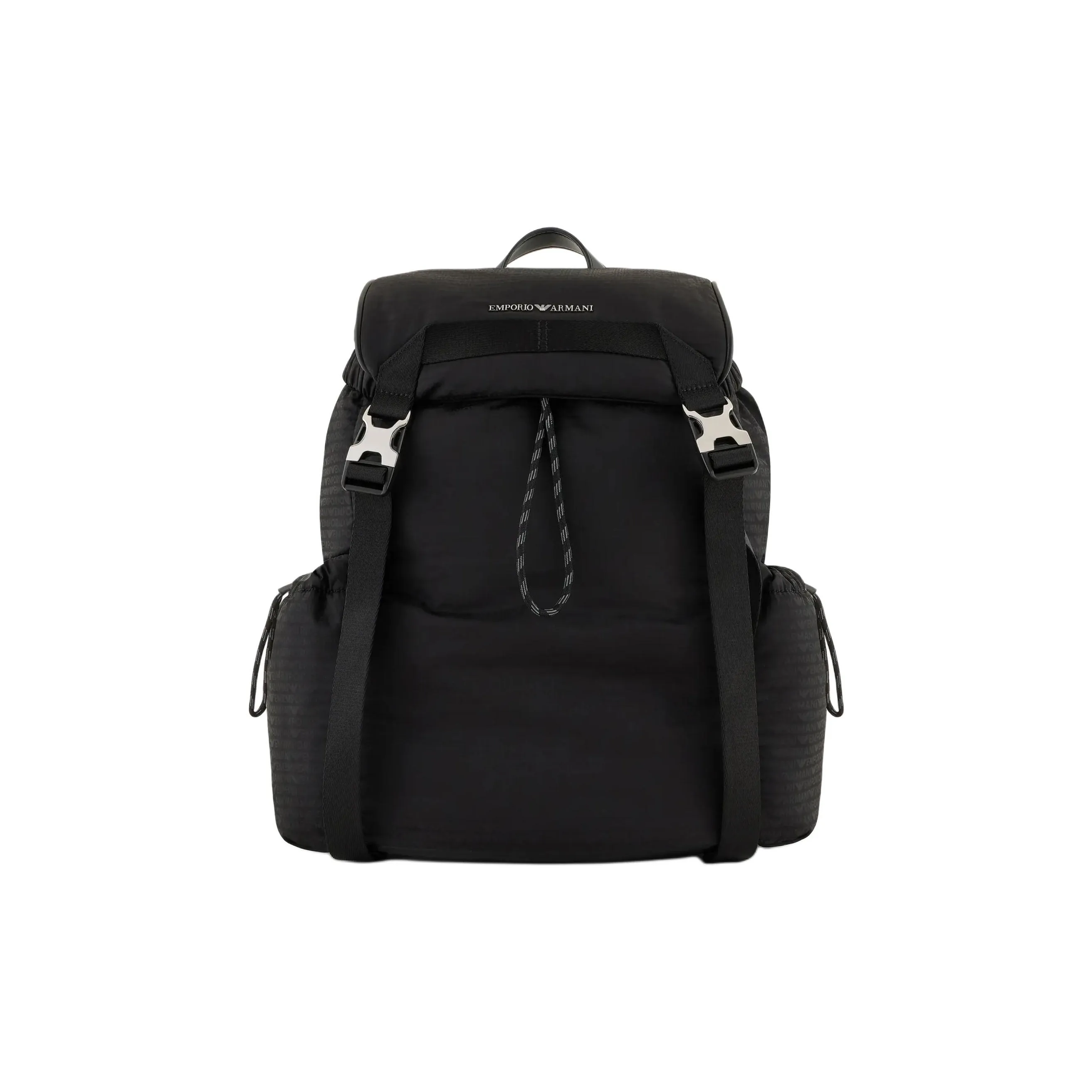 EMPORIO ARMANI Polyamide Backpack Men Black