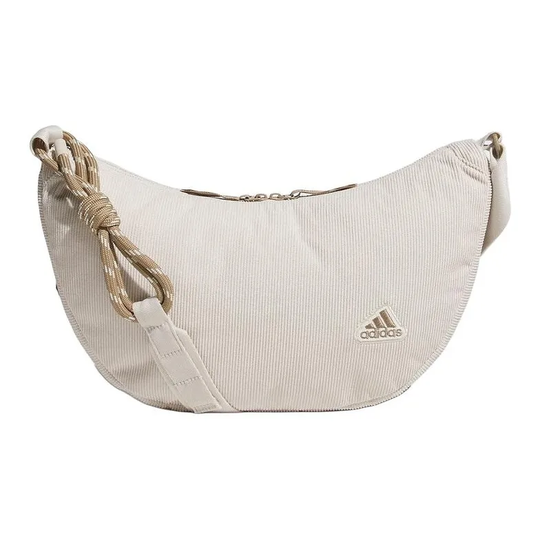 Adidas Полиэстер Сумка через плечо Сумка на плечо Стандартная Женская Экрю