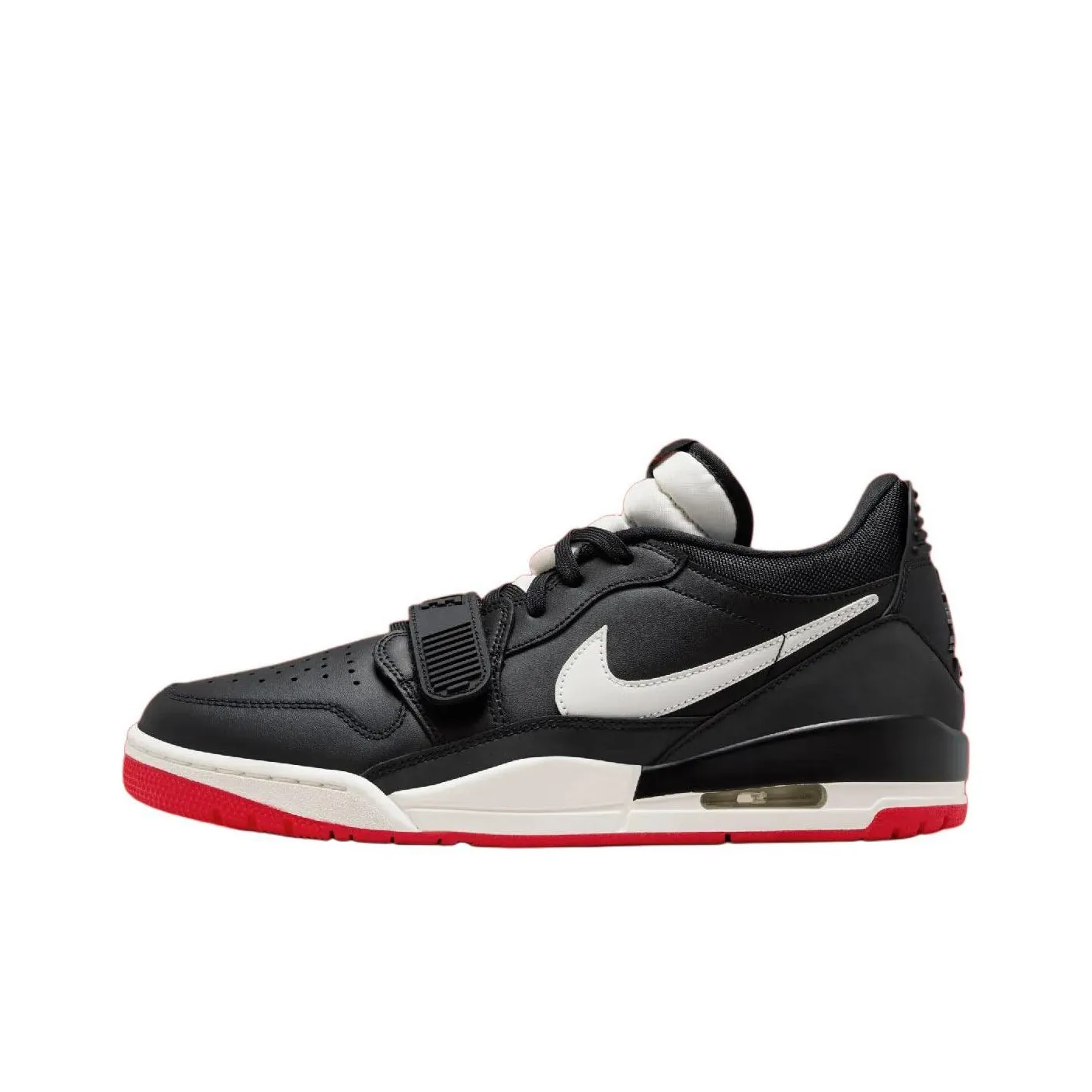 Jordan Legacy 312 Low Black Sail University Red